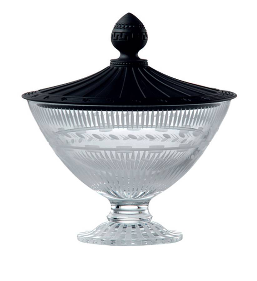 Iconic 7" Flower Vase & Jasper Lid by Wedgwood-1