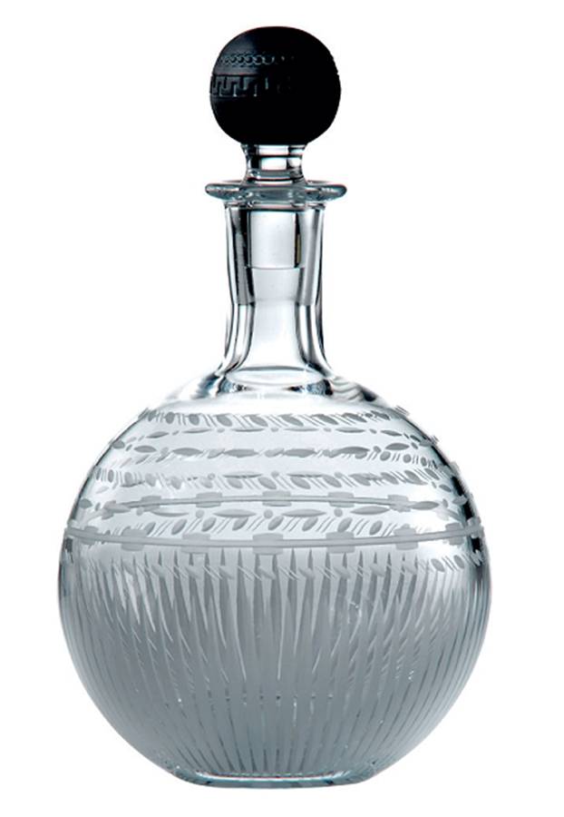 Iconic Round Decanter & Jasper Stopper by Wedgwood-1