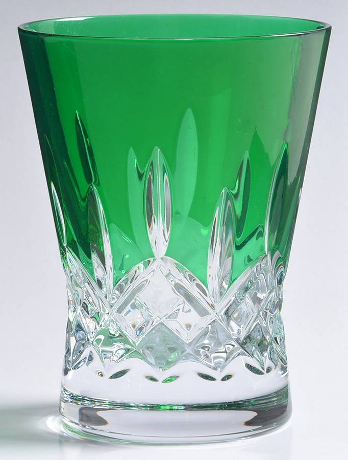 Lismore Pops Emerald Green Double Old Fashioned by Waterford Crystal-1