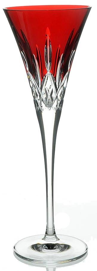 Lismore Pops Red Fluted Champagne by Waterford Crystal-1