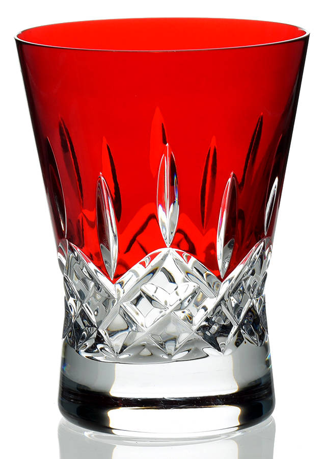 Lismore Pops Red Double Old Fashioned by Waterford Crystal-1