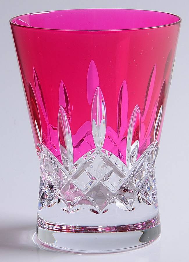 Lismore Pops Pink Double Old Fashioned by Waterford Crystal-1