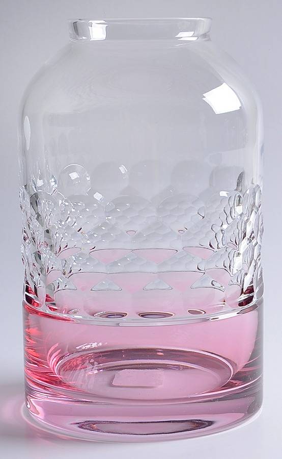 Half and Half 8" Flower Vase by Waterford Crystal-1