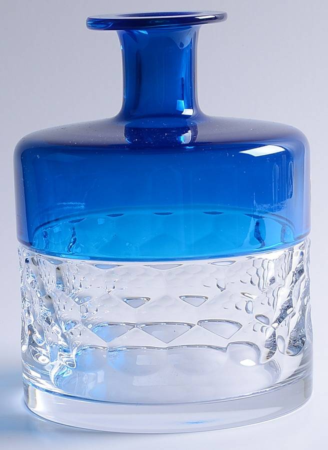 Half and Half 7" Flower Vase by Waterford Crystal-1