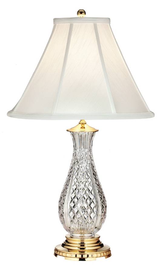Ashbrooke 27" Electric Lamp & Shape by Waterford Crystal-1