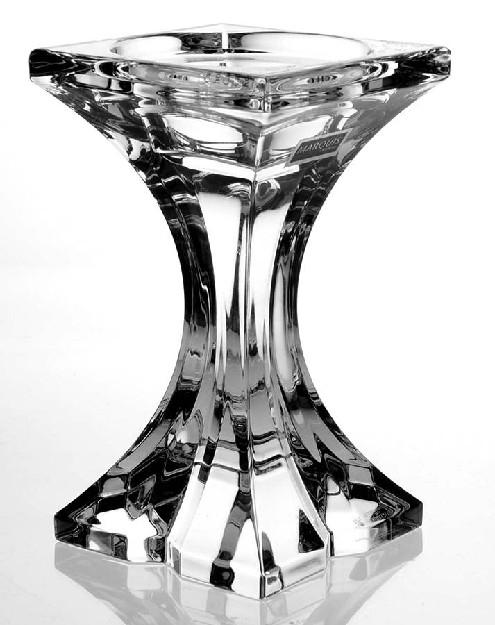 Verano 6" Pillar Candleholder by Waterford Crystal-1