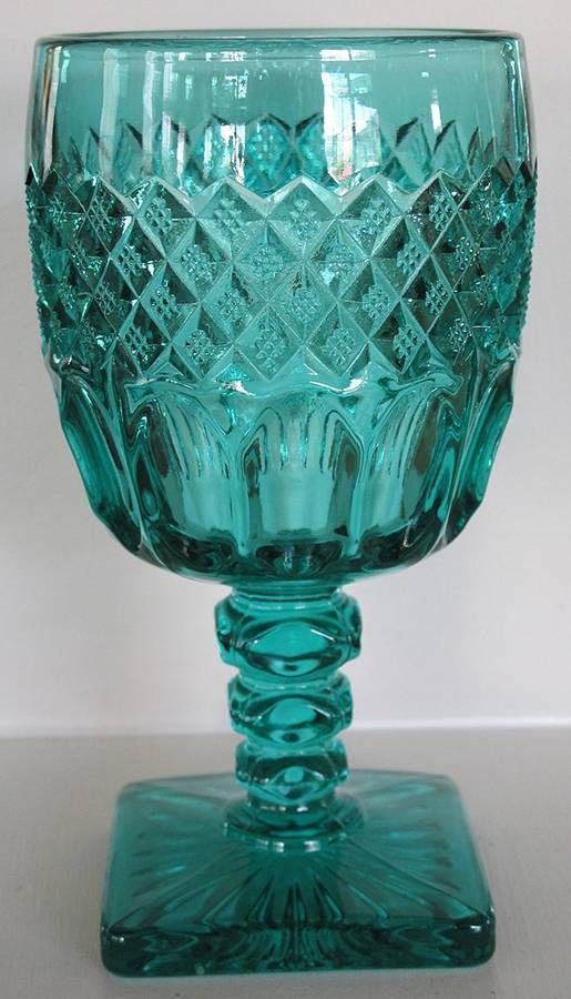 Waterford Laurel Green Magnum Goblet by Westmoreland-1