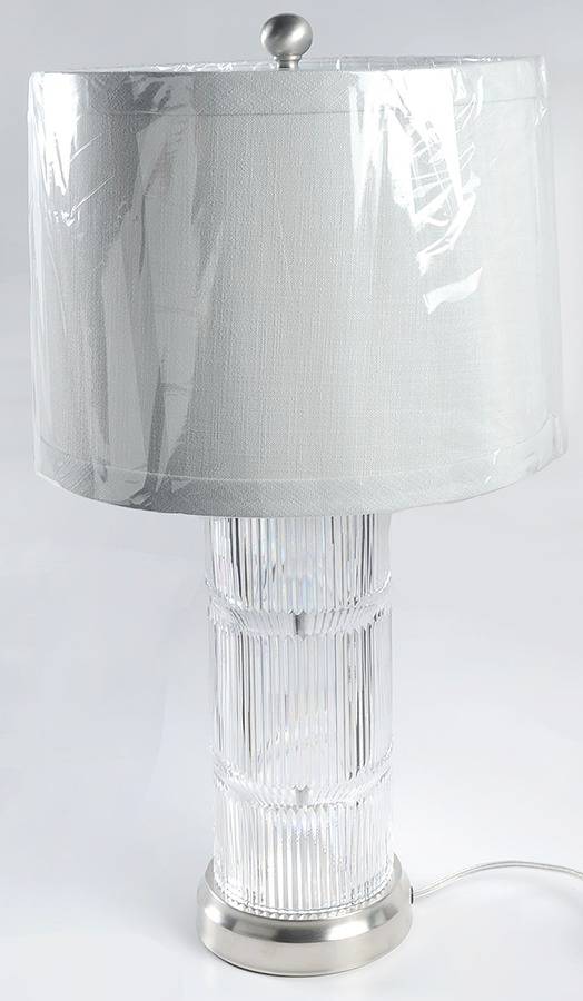 Linear 26" Electric Lamp & Shade by Waterford Crystal-1