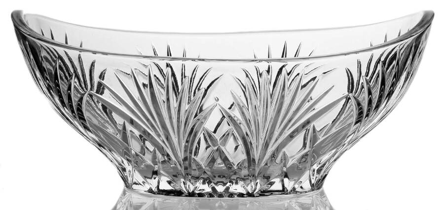 Newberry 11" Oval Bowl by Waterford Crystal-1