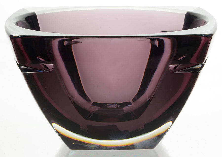 W Collection (Color) 7" Square Bowl by Waterford Crystal-1