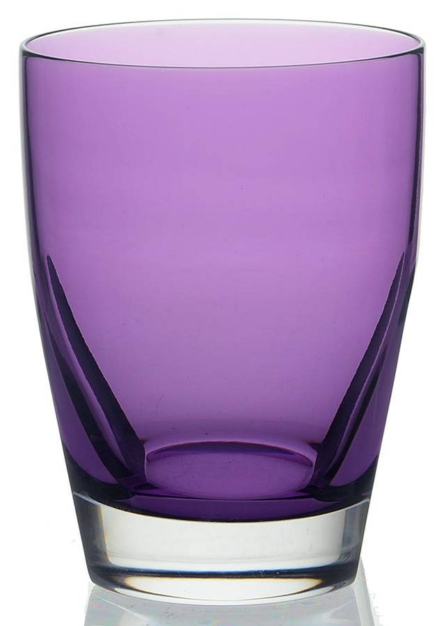 W Collection (Color) Purple Flat Tumber by Waterford Crystal-1