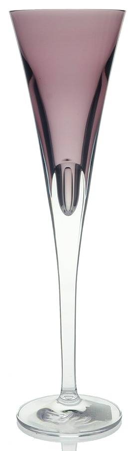 W Collection (Color) Gray Fluted Champagne by Waterford Crystal-1
