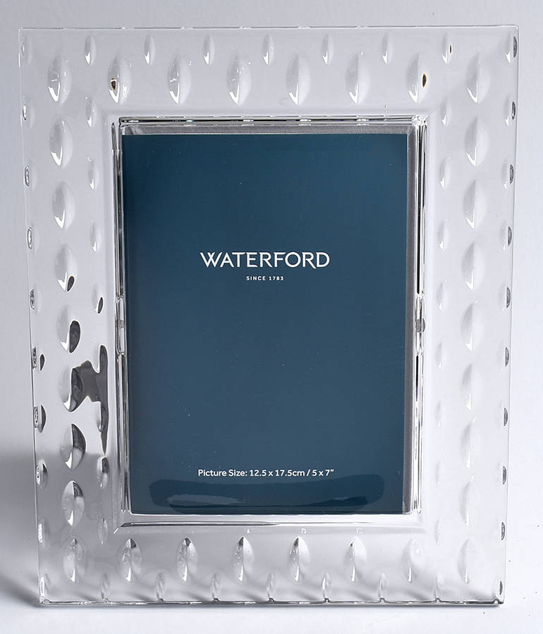 Enis Frame-Holds 5" X 7" Photo by Waterford Crystal-1