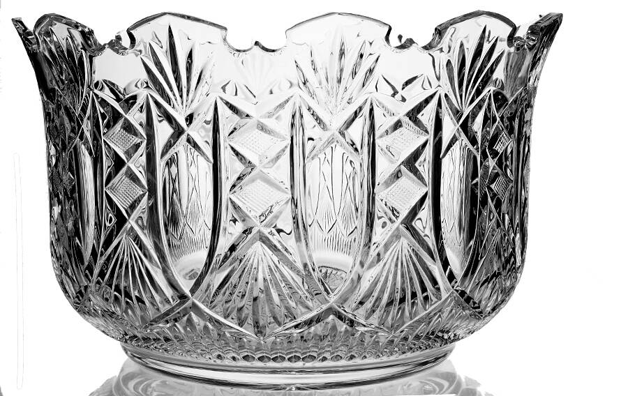Maritana Prestige 12" Footed Bowl by Waterford Crystal-1