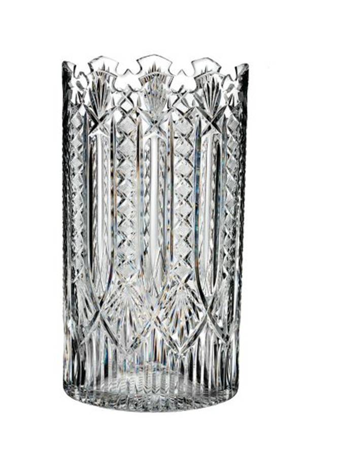 Maritana Prestige 14" Oval Vase by Waterford Crystal-1