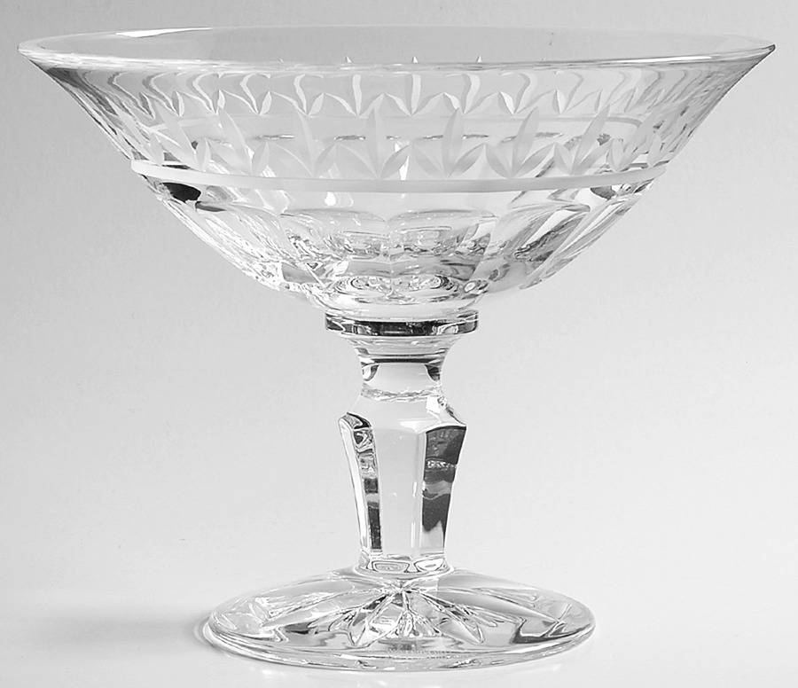 Marlborough Round Compote (Height X Width) by Waterford Crystal-1