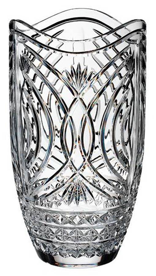 Waves of Tramore 14" Flower Vase by Waterford Crystal-1
