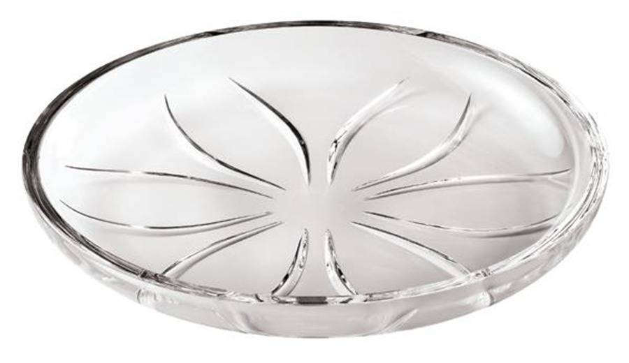 Tonn 10" Round Tray by Waterford Crystal-1