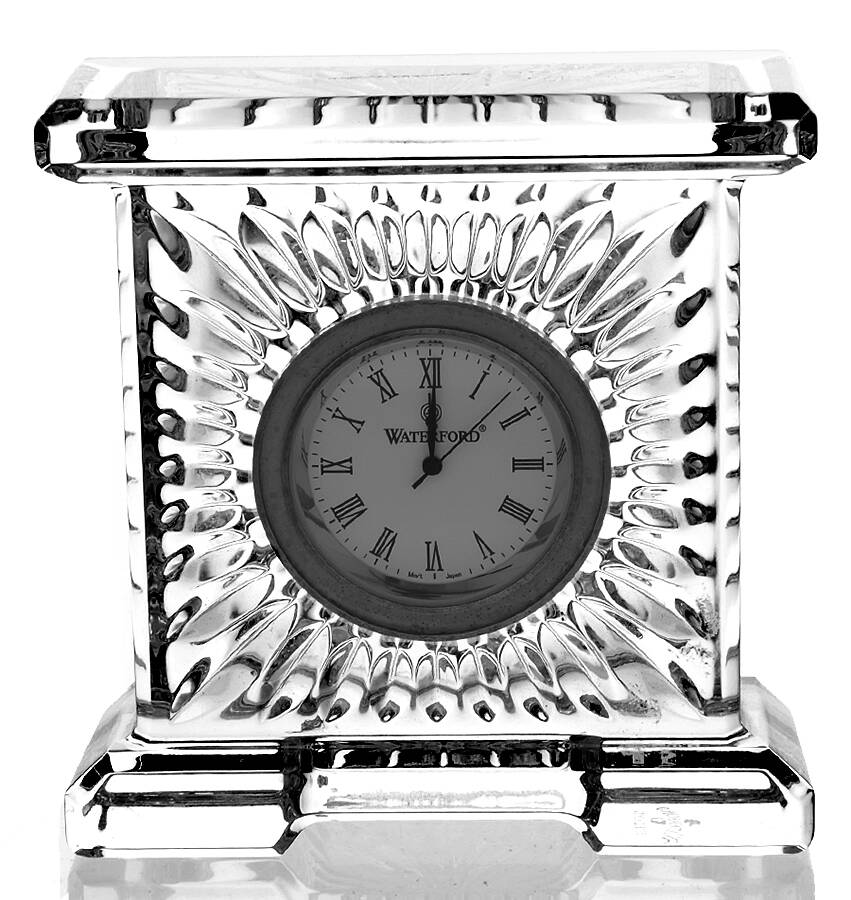 Medallion Quartz Clock by Waterford Crystal-1