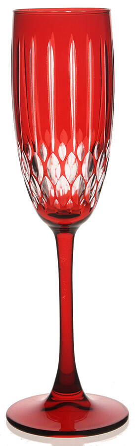 Wilshire Jewel (Color) Red Fluted Champagne by Williams-Sonoma-1