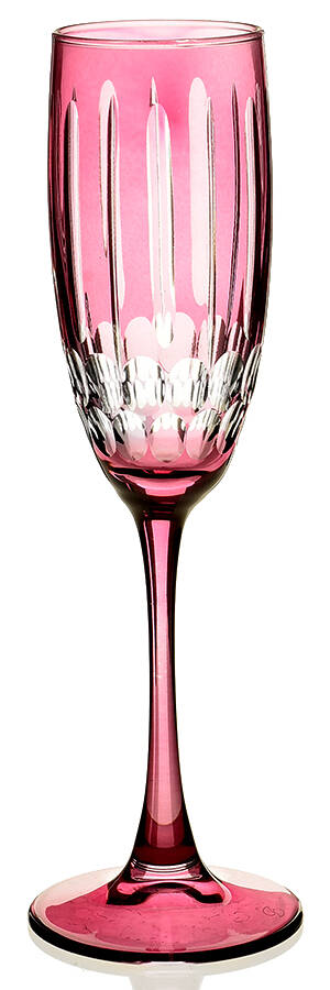 Wilshire Jewel (Color) Berry Fluted Champagne by Williams-Sonoma-1