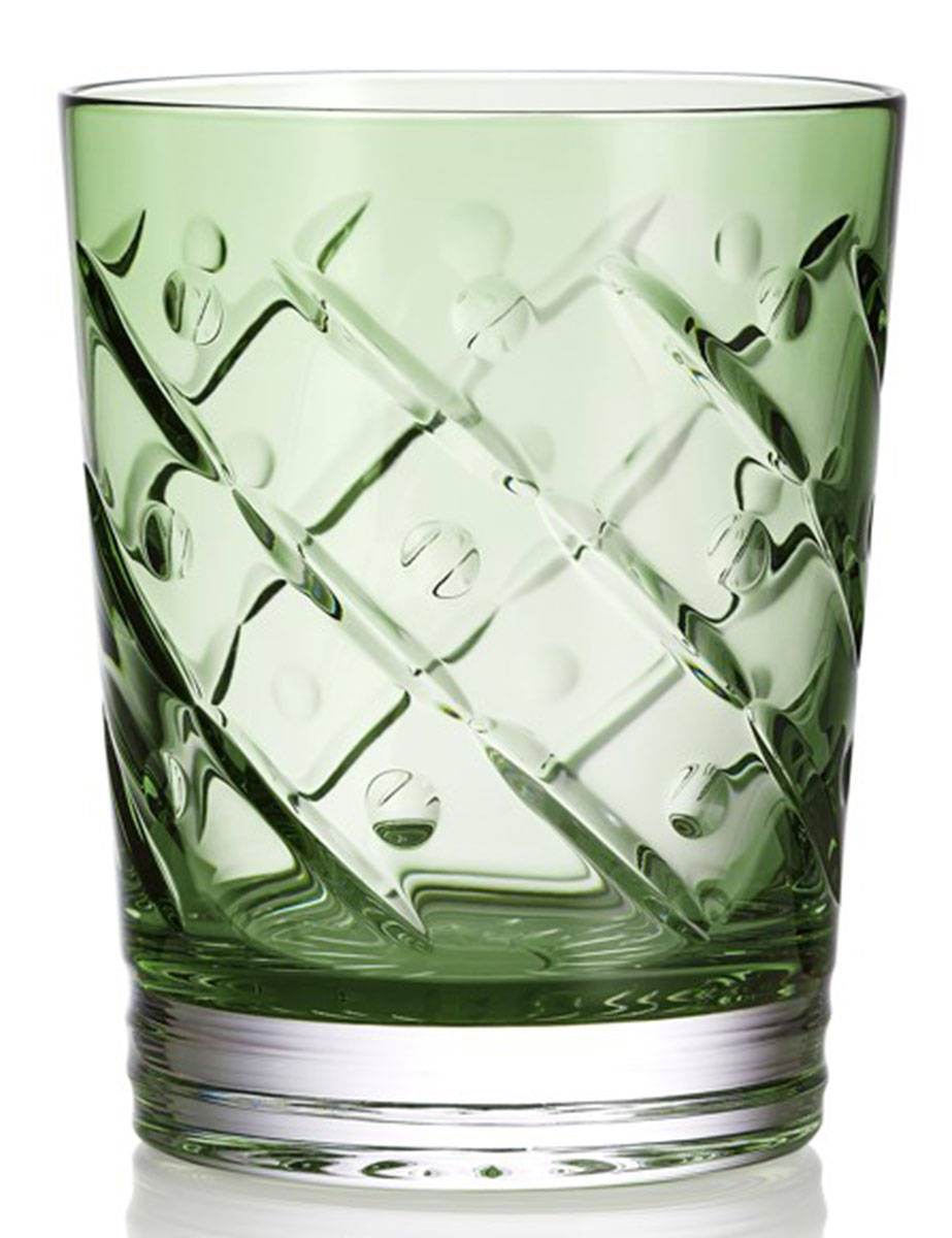 Winter Wonders Green Double Old Fashioned by Waterford Crystal-1