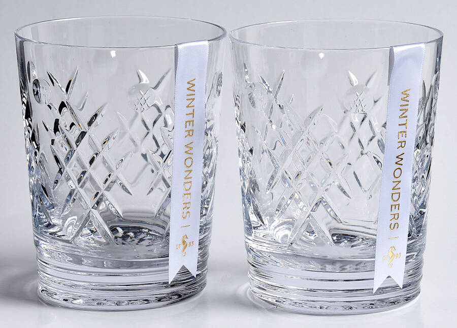 Winter Wonders Double Old Fashioned - Set of 2 by Waterford Crystal-1