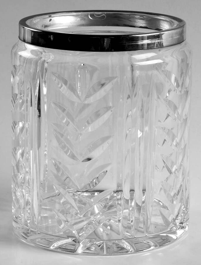 Smoking Accesories Cigar Jar-Humidor No Metal Lid by Waterford Crystal-1
