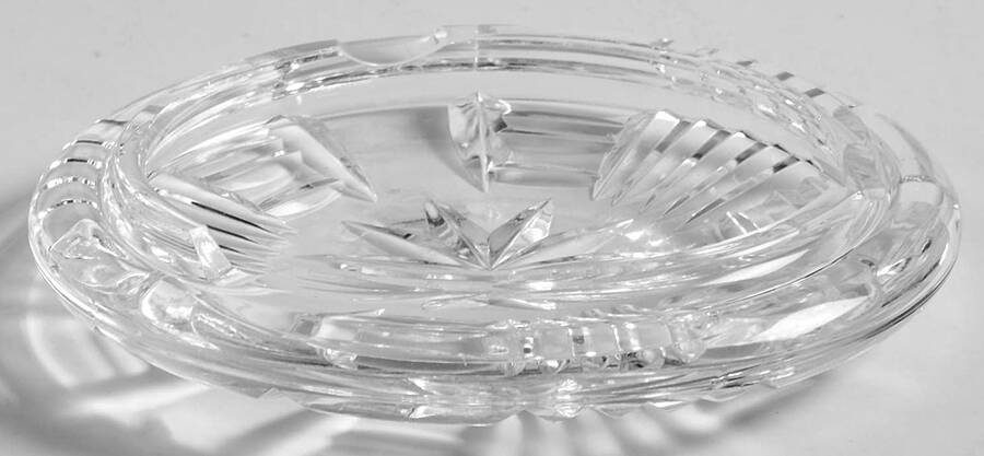 Smoking Accesories 4" Round Ashtray by Waterford Crystal-1