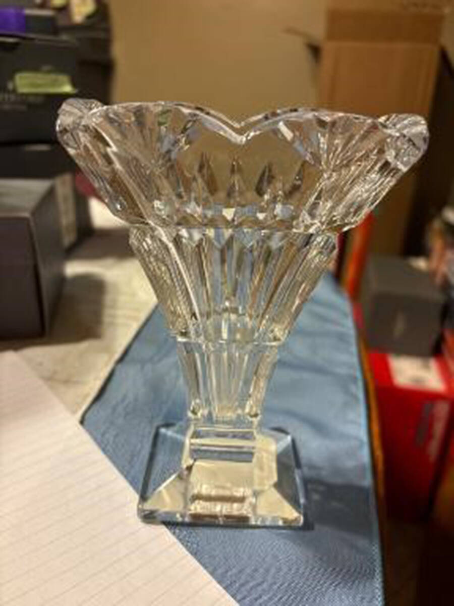 Archive 6" Flower Vase by Waterford Crystal-1