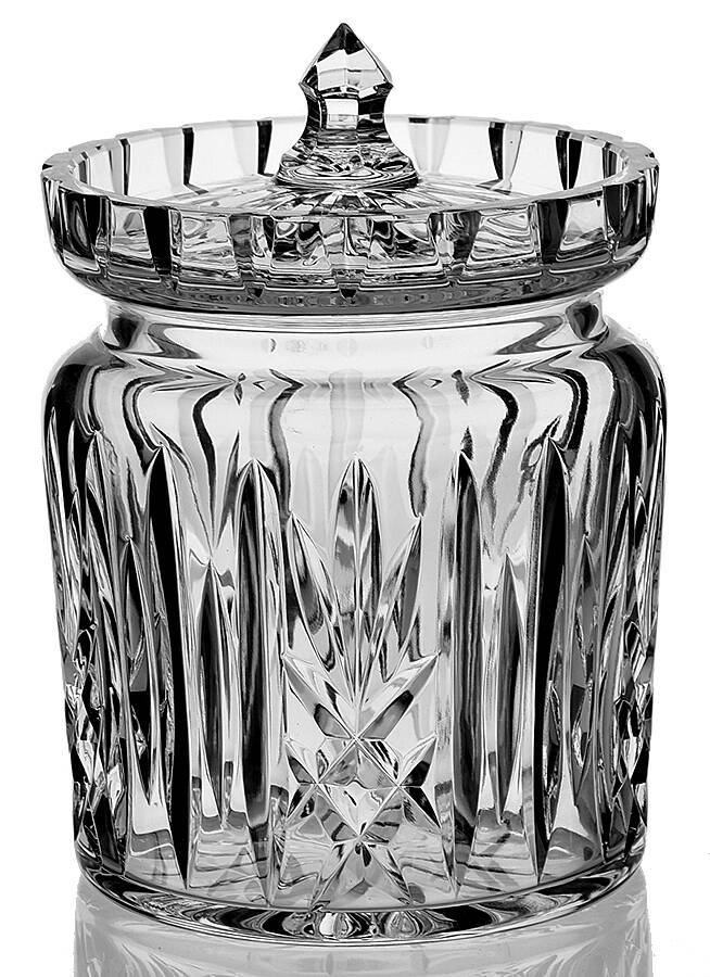 Biscuit Barrels Biscuit Barrel & Lid by Waterford Crystal-1