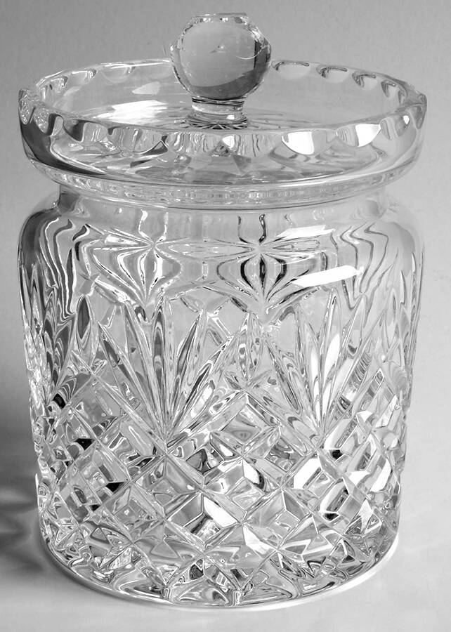 Biscuit Barrels Biscuit Barrel & Lid by Waterford Crystal-1