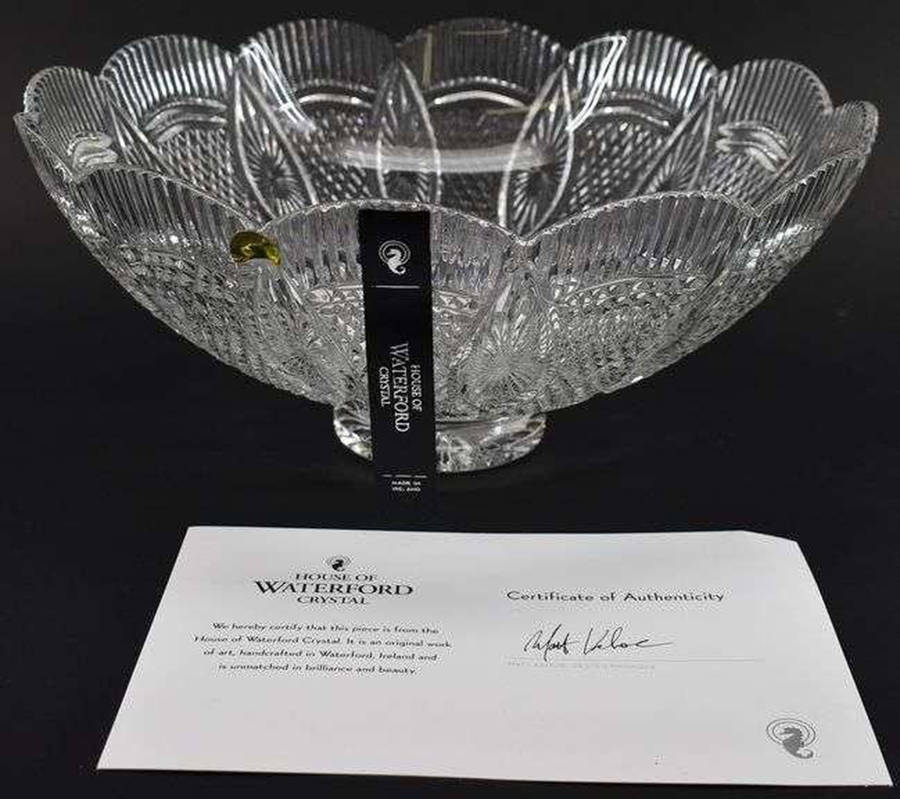Centerpieces 13" Footed Centerpiece by Waterford Crystal-1