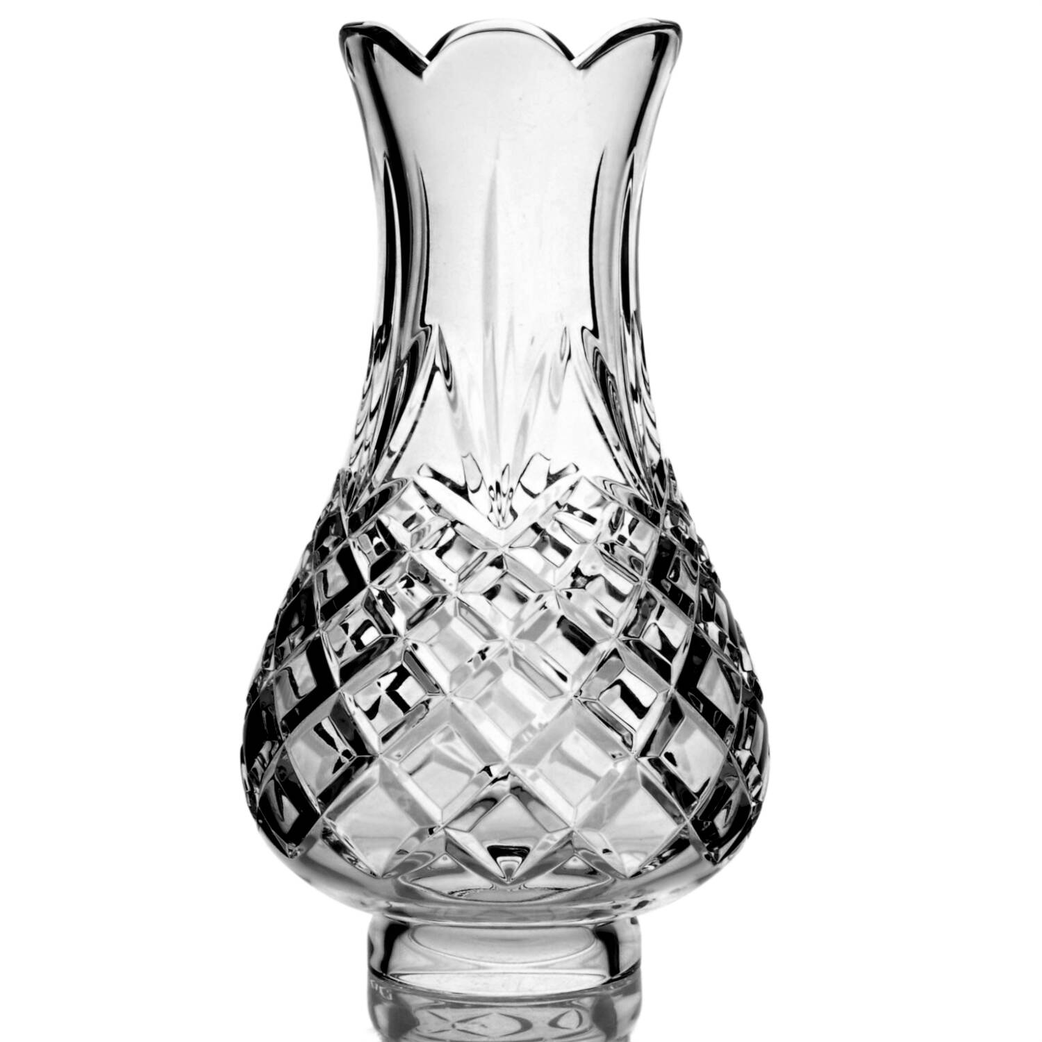 Hurricanes Globe for (2 Piece) Electric Hurricane Lamp by Waterford Crystal-1
