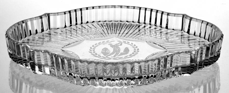 Vanity 7" Oval Tray by Waterford Crystal-1