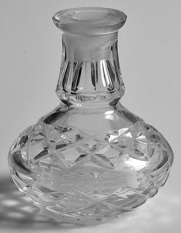 Vanity Perfume Bottle No Stopper by Waterford Crystal-1