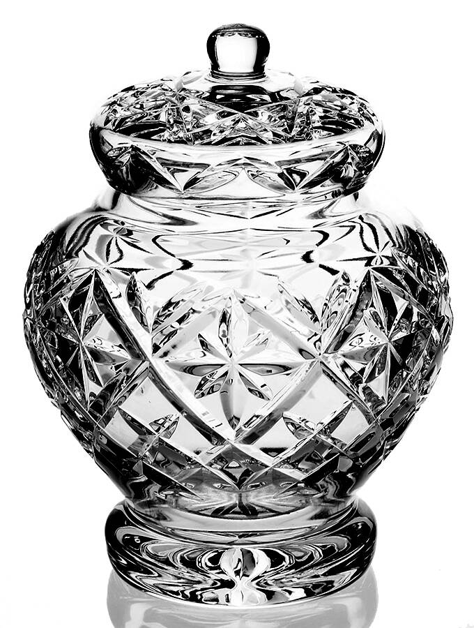 Vanity Ginger Jar & Lid by Waterford Crystal-1