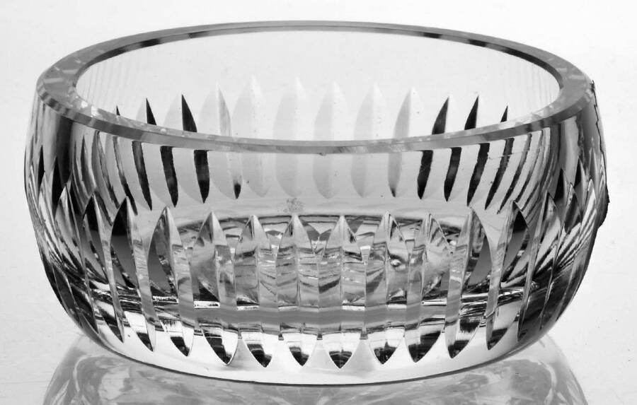 Vanity Small Candy Powder Jar No Lid by Waterford Crystal-1