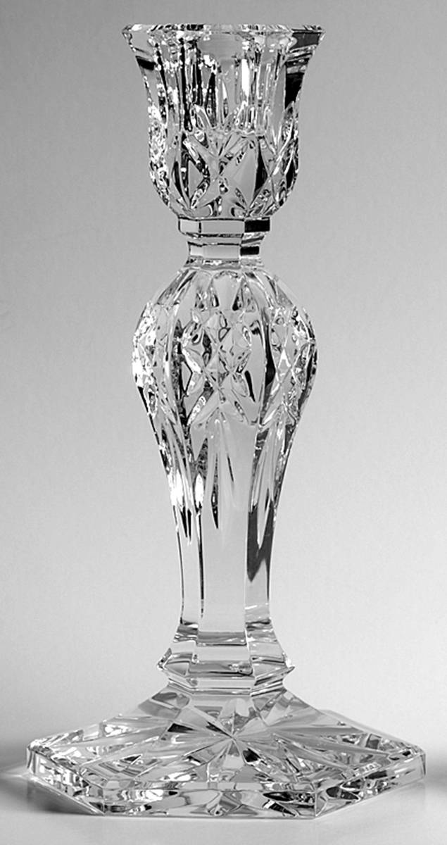 Candlesticks 8'' Single Light Candlestick by Waterford Crystal-1