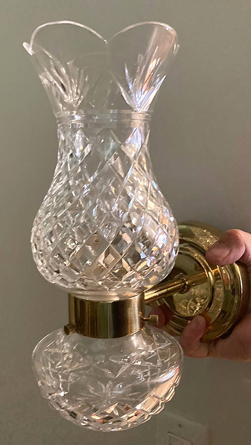 Lamps Wall Sconce by Waterford Crystal-1