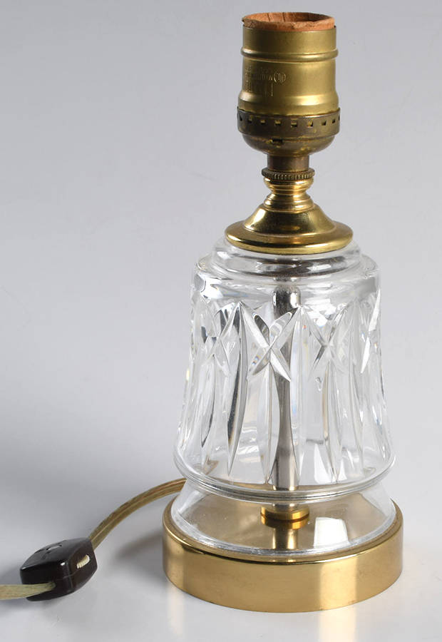 Lamps 8" Electric Lamp Base by Waterford Crystal-1
