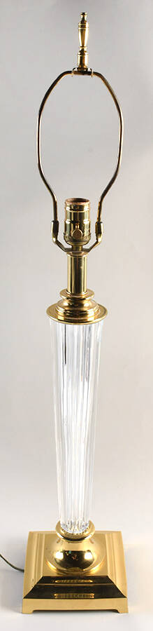Lamps 30" Electric Lamp Base by Waterford Crystal-1