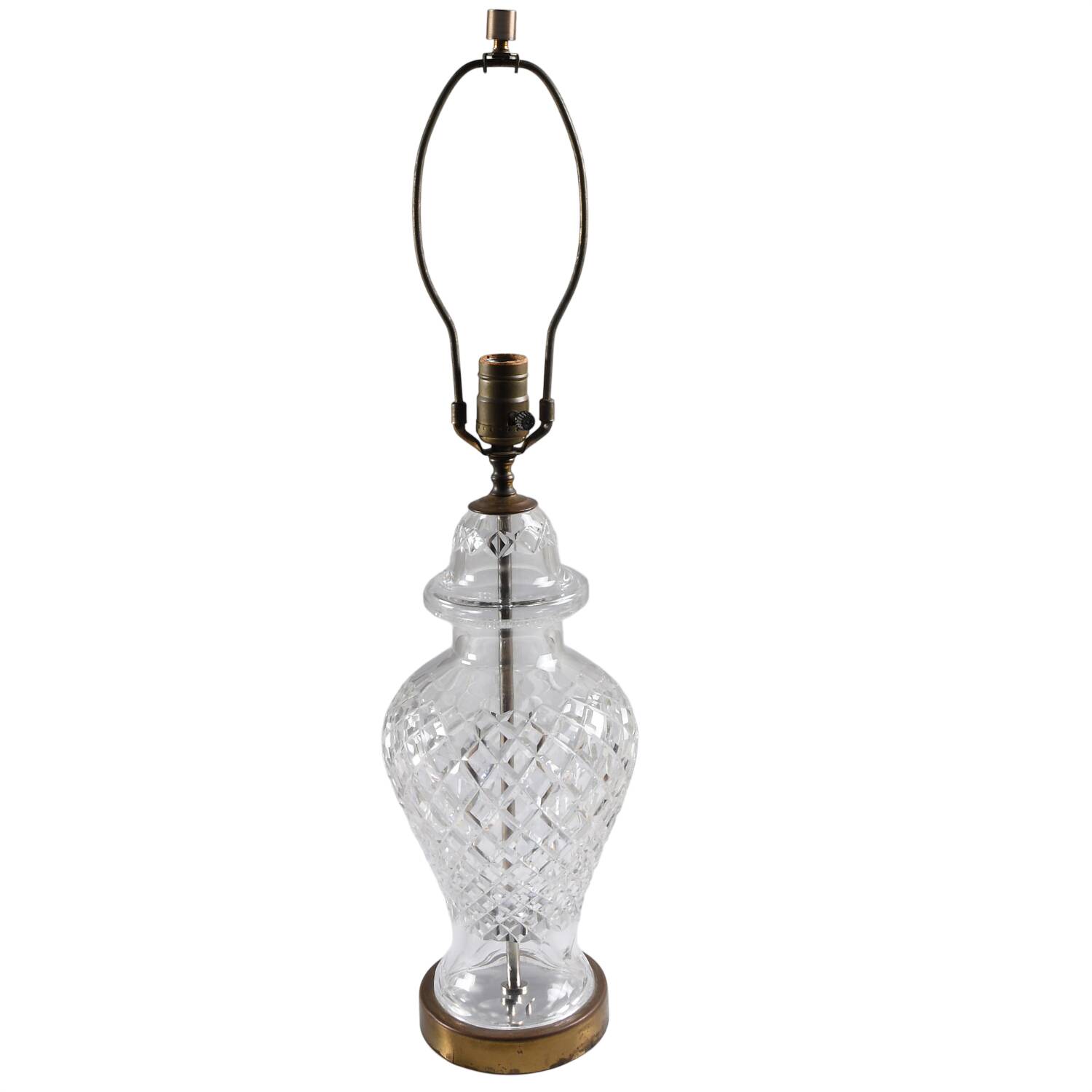 Lamps 27" Electric Lamp Base by Waterford Crystal-1
