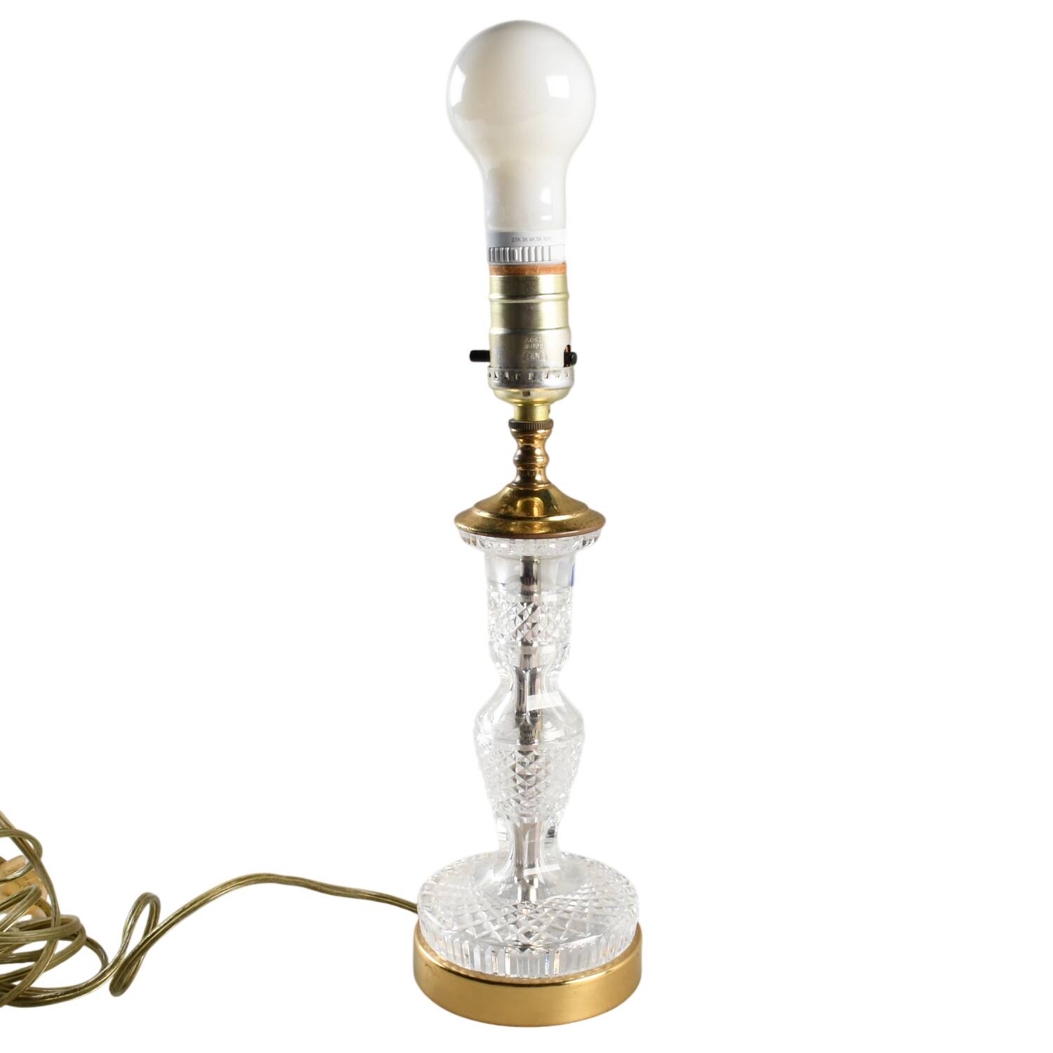 Lamps 12" Electric Lamp Base by Waterford Crystal-1