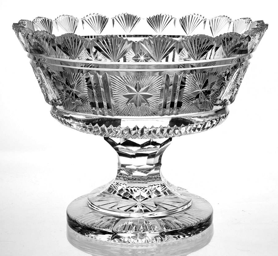 Bowls 8'' Footed Bowl by Waterford Crystal-1