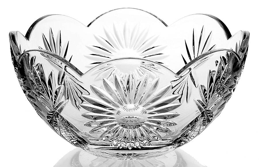 Bowls 8" Round Bowl by Waterford Crystal-1