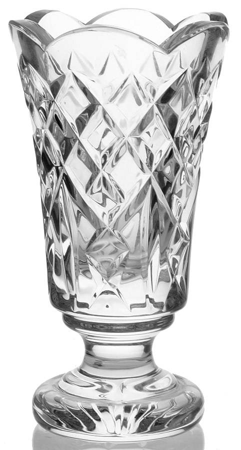 Vases and Urns 6" Footed Vase by Waterford Crystal-1