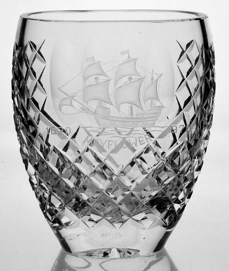 Vases and Urns 4" Oval Vase by Waterford Crystal-1