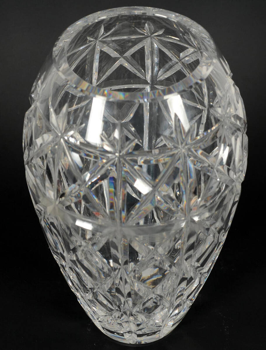 Vases and Urns 9" Flower Vase by Waterford Crystal-1