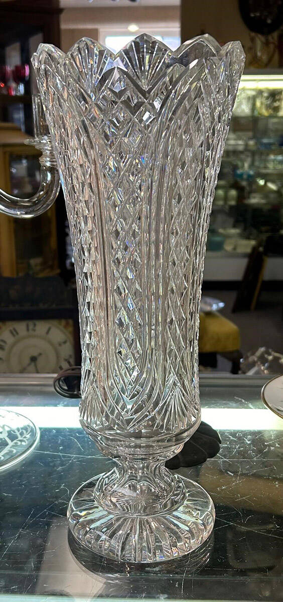 Vases and Urns 14" Flower Vase by Waterford Crystal-1